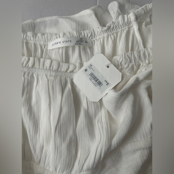 NWT Altar'd State Women’s Babydoll Boho Mini Dress M - Picture 3 of 8